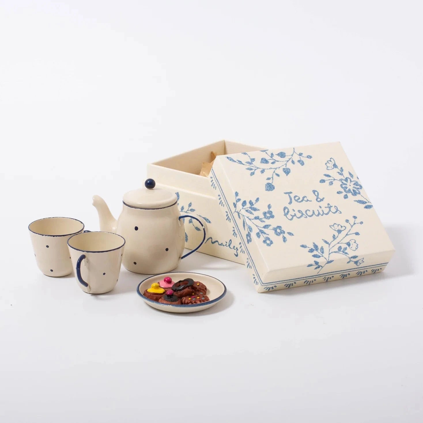 Maileg Tea & Biscuits For Two Toy BouChic | Homeware, Fashion, Gifts, Accessories 