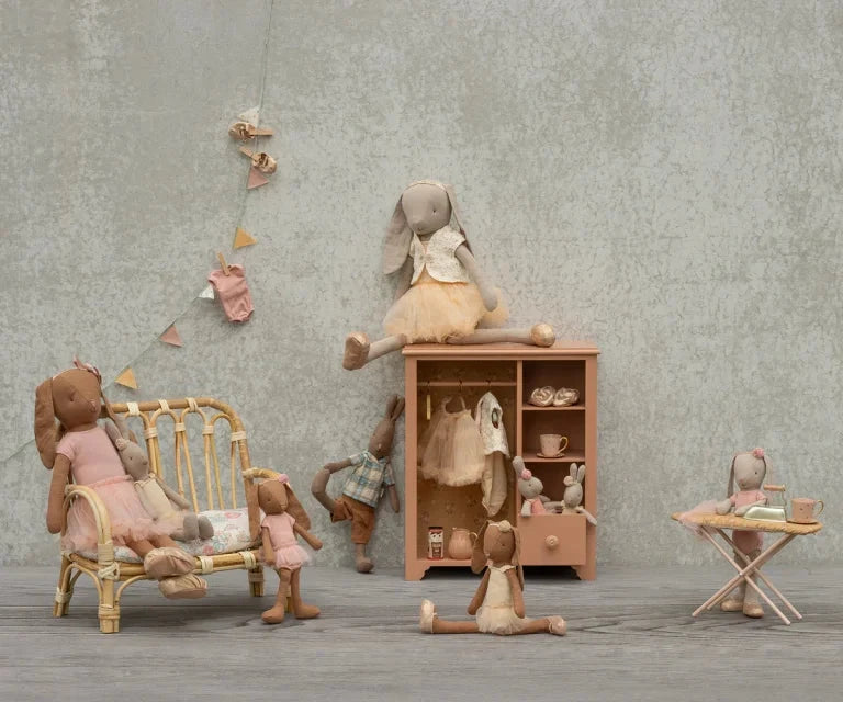 Maileg Wardrobe Large Dark Powder Pink wardobe BouChic 