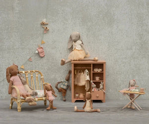 Maileg Wardrobe Large Dark Powder Pink wardobe BouChic 