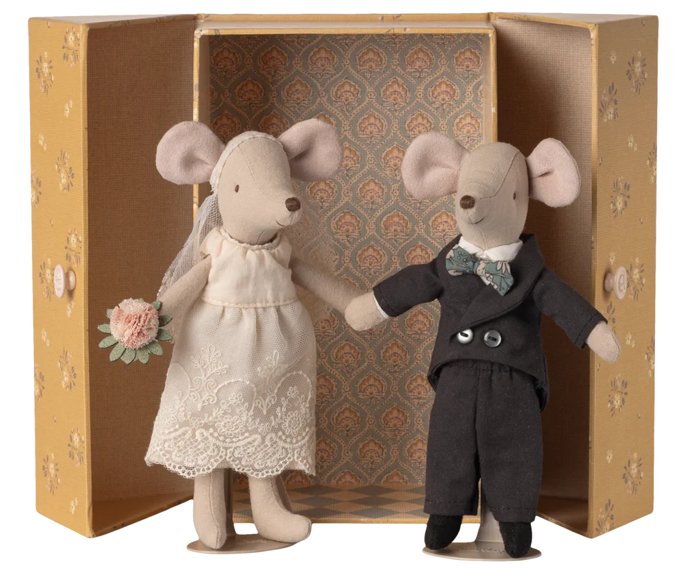 Maileg Wedding Mice Couple in Box - BouChic