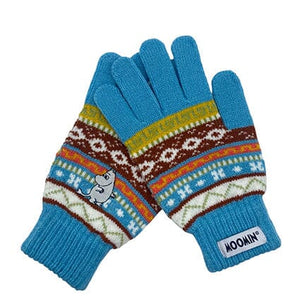 Moomin Fairisle Gloves - BouChic 