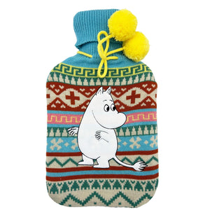 Moomin Fairisle Hot Water Bottle - BouChic 