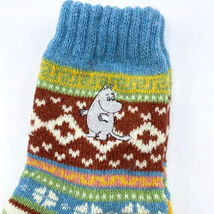 Moomin Fairisle Moomin Socks - BouChic 