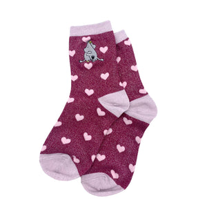 Moomin Love Glitter Socks - BouChic 