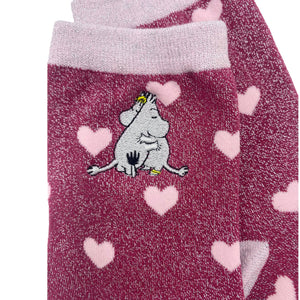 Moomin Love Glitter Socks - BouChic 