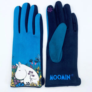 Moomin Picking Flowers Gloves - BouChic 