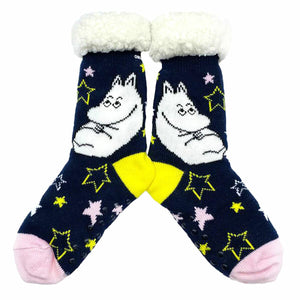 Moomin 'Star' fluffy Slipper Socks - BouChic 