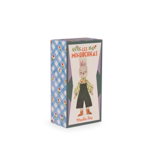 Moulin Roty Nine the Rabbit Les Minouchkas Toy BouChic 