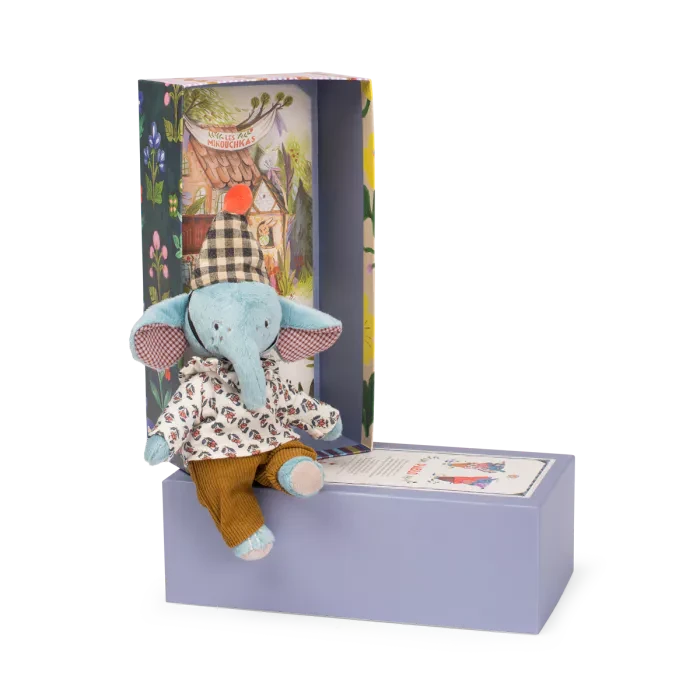 Moulin Roty Pablo the Elephant Les Minouchkas Toy BouChic | Homeware, Fashion, Gifts, Accessories 