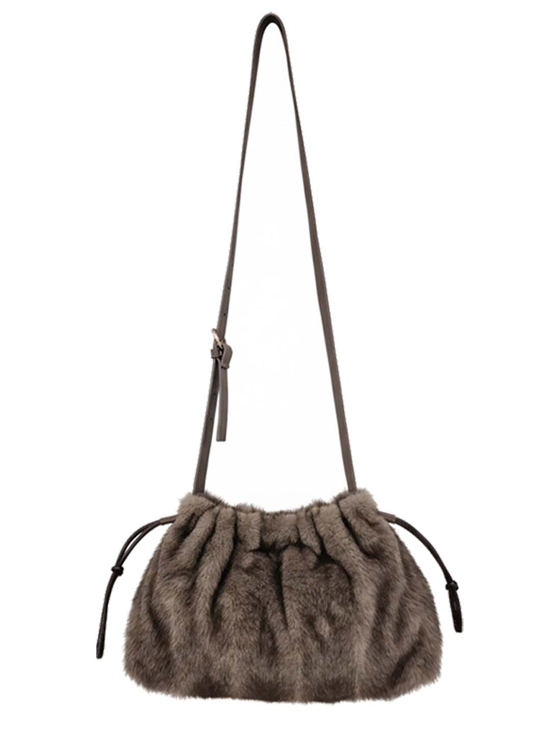Nooki Flynn Fur Bag Mink Shoulder Bag BouChic | Homeware, Fashion, Gifts, Accessories 