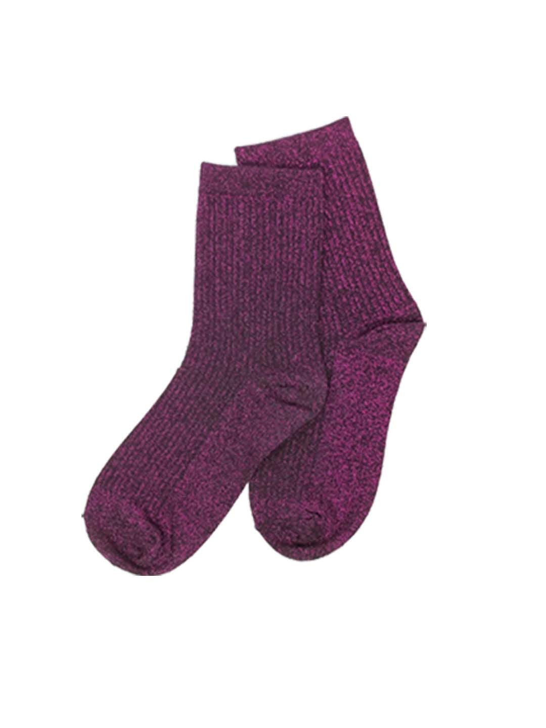 Nooki Glitterati Socks Hot Pink BouChic 