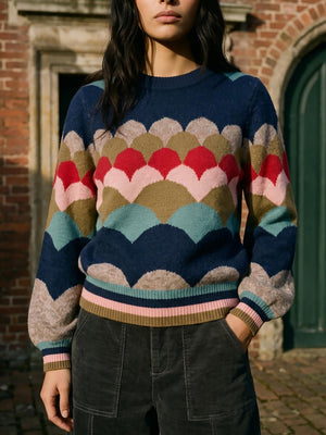 Nooki Mabel knit Jumper Multi Jumper BouChic | Homeware, Fashion, Gifts, Accessories 