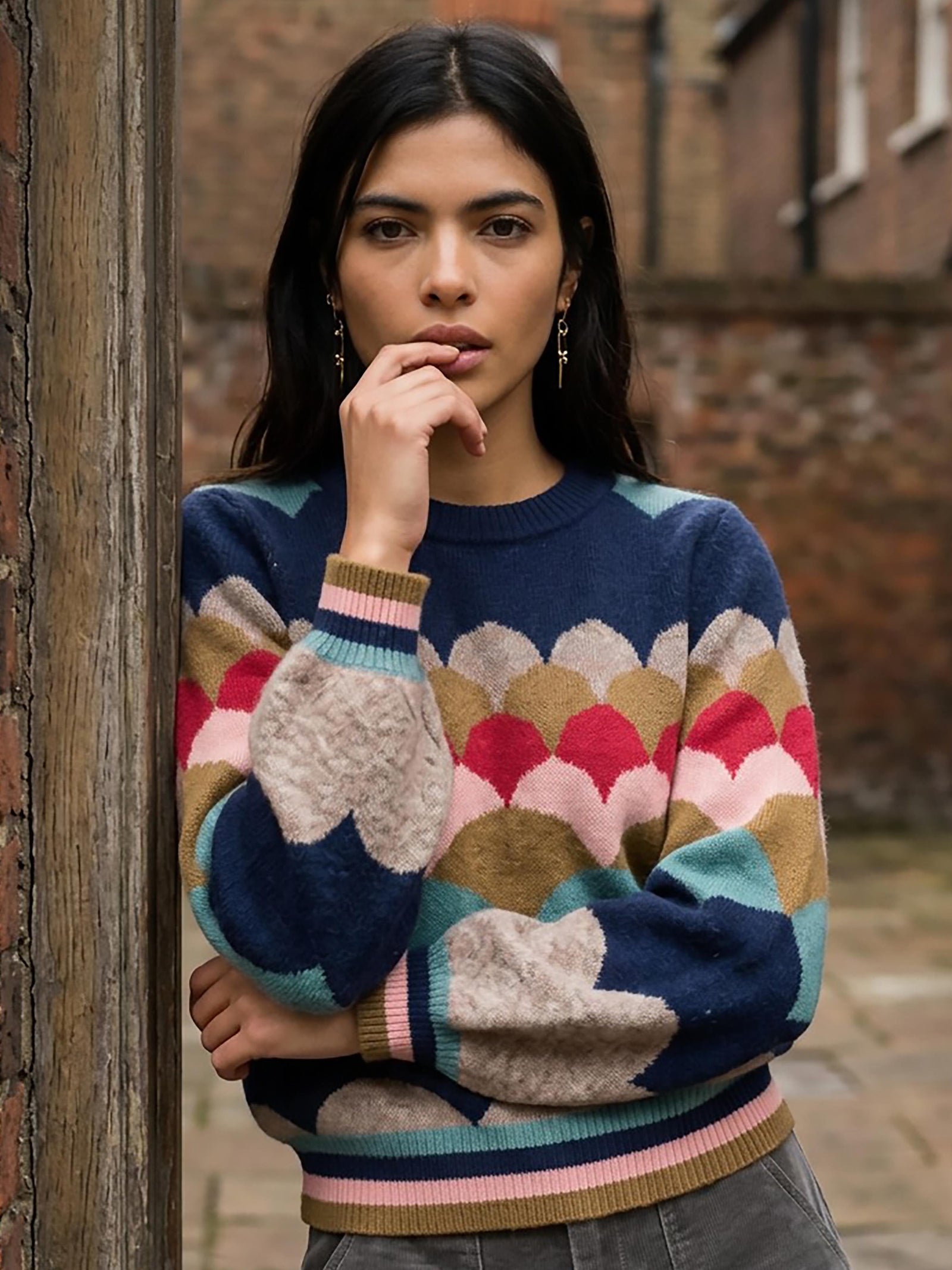 Nooki Mabel knit Jumper Multi Jumper BouChic | Homeware, Fashion, Gifts, Accessories 