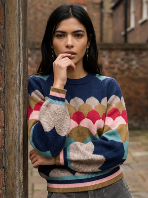 Nooki Mabel knit Jumper Multi Jumper BouChic | Homeware, Fashion, Gifts, Accessories 