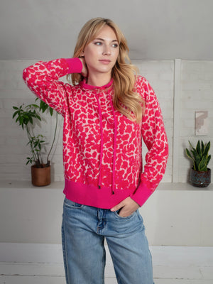 Nooki Norwood Hoodie in Pink hoodie BouChic 