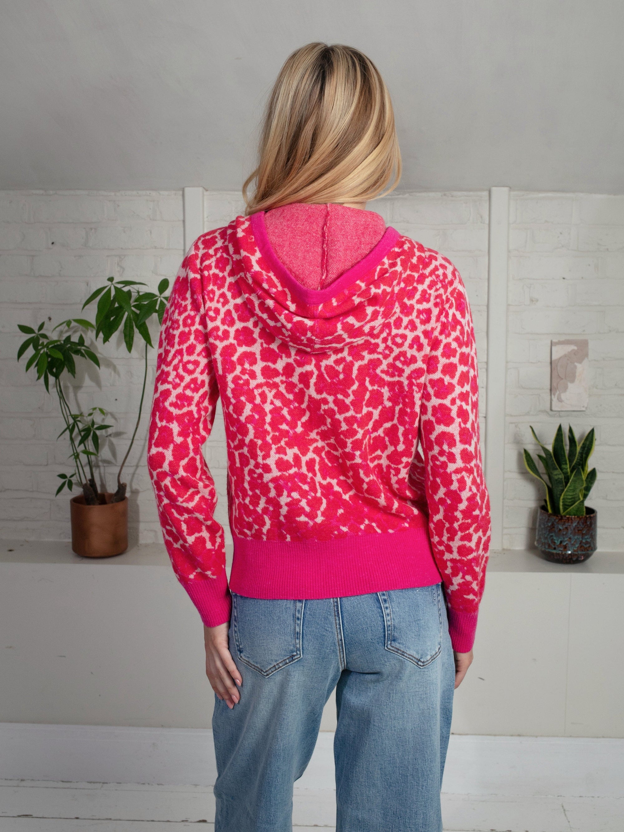 Nooki Norwood Hoodie in Pink hoodie BouChic 