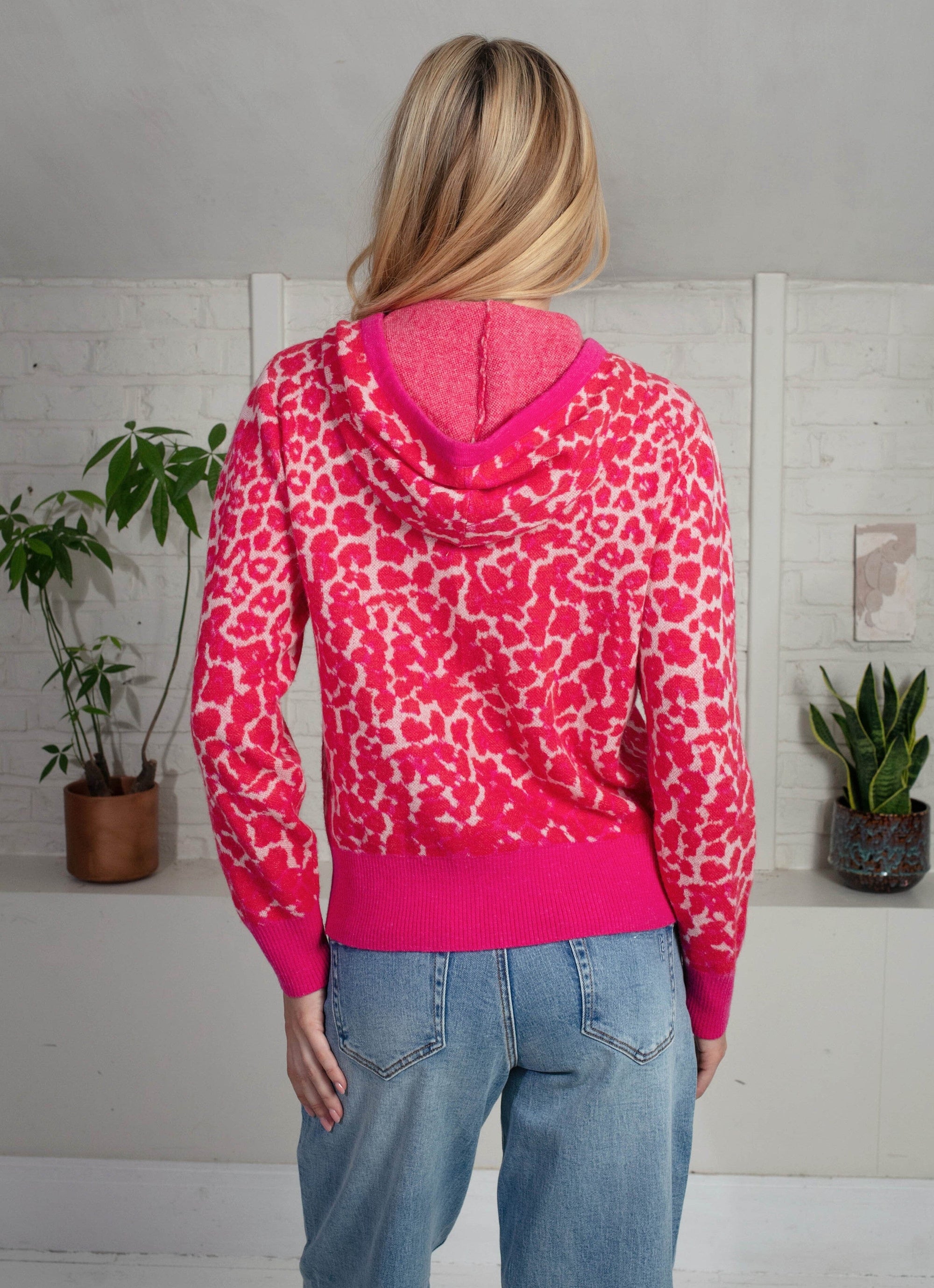 Nooki Norwood Hoodie in Pink hoodie BouChic 