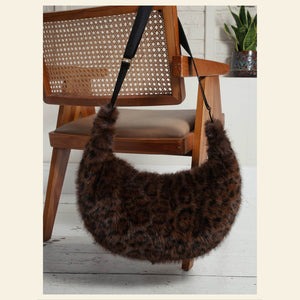 Nooki Sasha Slouch Bag In Chocolate Leo Slouch Bag BouChic 