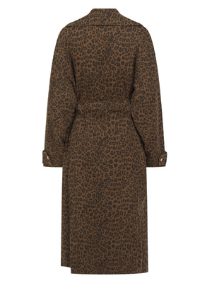 Nooki Stacy Mac in Chocolate Leopard Coat BouChic 