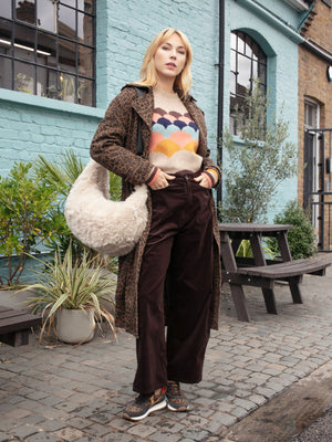 Nooki Stacy Mac in Chocolate Leopard Coat BouChic 