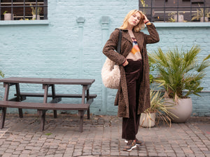 Nooki Stacy Mac in Chocolate Leopard Coat BouChic 