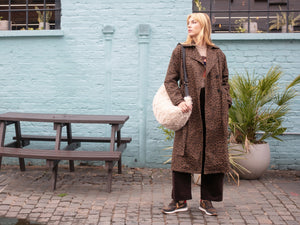 Nooki Stacy Mac in Chocolate Leopard Coat BouChic 
