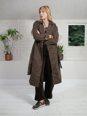 Nooki Stacy Mac in Chocolate Leopard Coat BouChic 