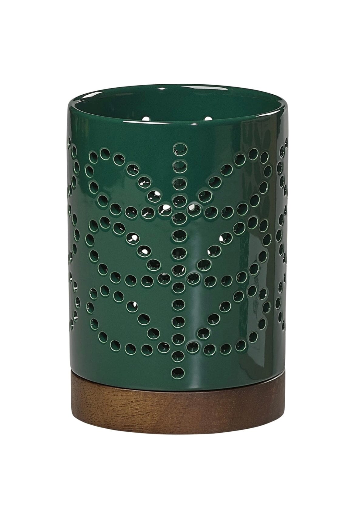 Orla Kiely Ceramic Lantern Linear Stem Evergreen - BouChic 