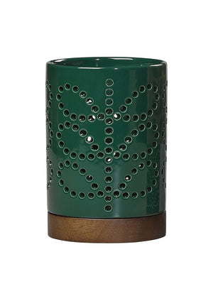 Orla Kiely Ceramic Lantern Linear Stem Evergreen - BouChic 