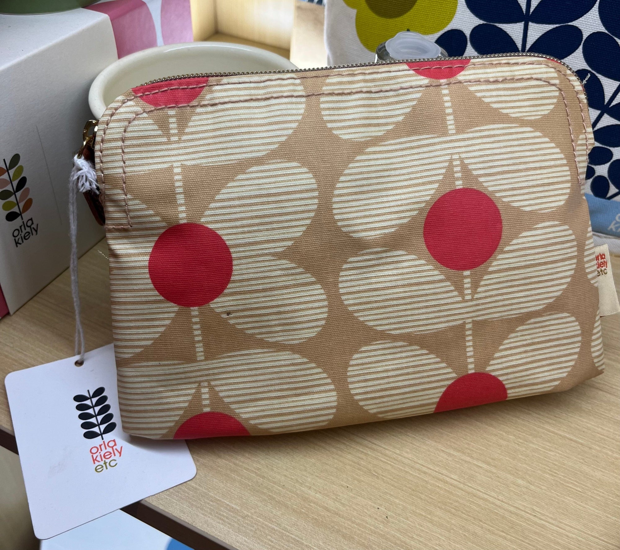 Orla Kiely Cosmetic Bag - BouChic