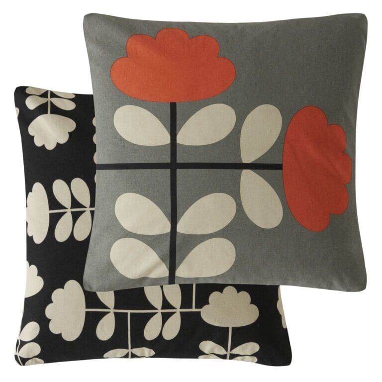 Orla Kiely Cushion Cut Stem Smoke Tomato - BouChic 