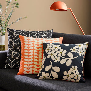 Orla Kiely Cushion Wisteria Navy - BouChic 