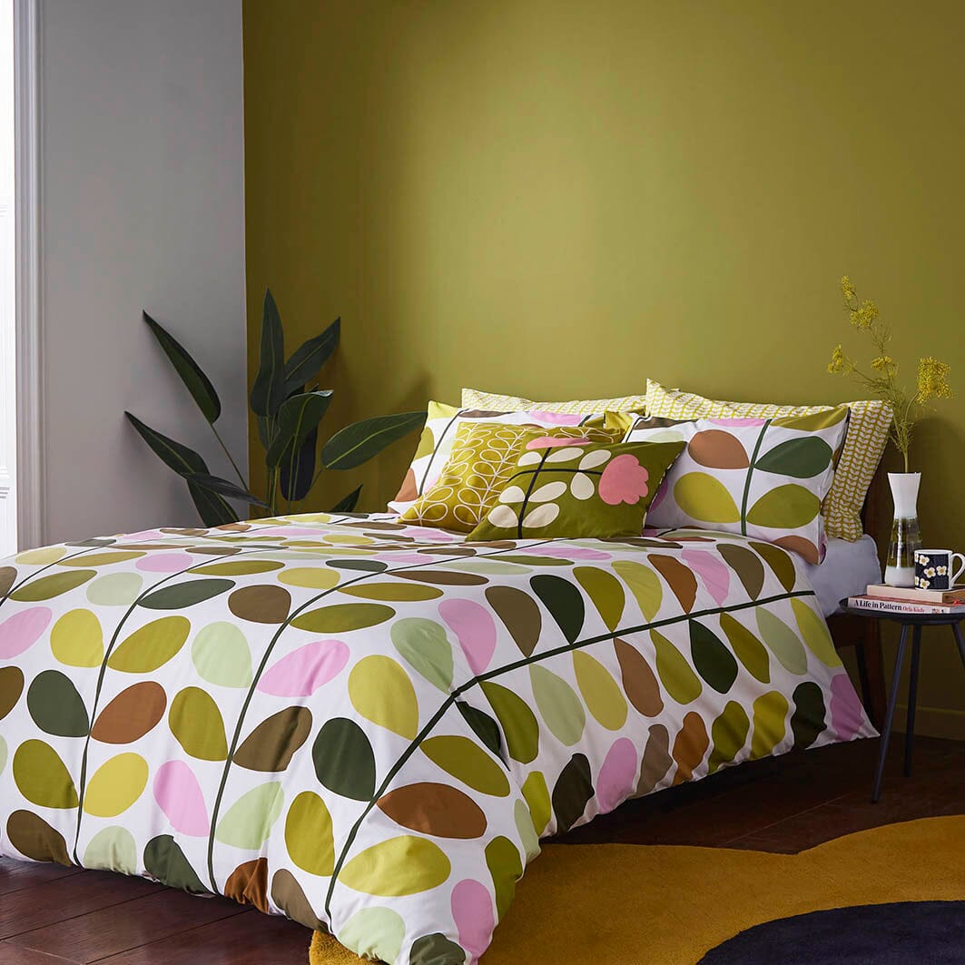 Orla Kiely Duvet Set Multi Stem King - BouChic