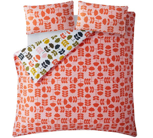 Orla Kiely Duvet Set Paprika Including 2 Pillowcases - BouChic 