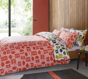 Orla Kiely Duvet Set Paprika Including 2 Pillowcases - BouChic 