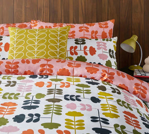 Orla Kiely Duvet Set Paprika Including 2 Pillowcases - BouChic 