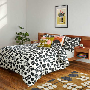 Orla Kiley Reversible Duvet Set Including 2 Pillowcases Monochrome - BouChic 