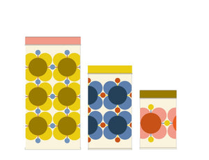 Orla Kiley Set of 3 Canisters Atomic Flower - BouChic 