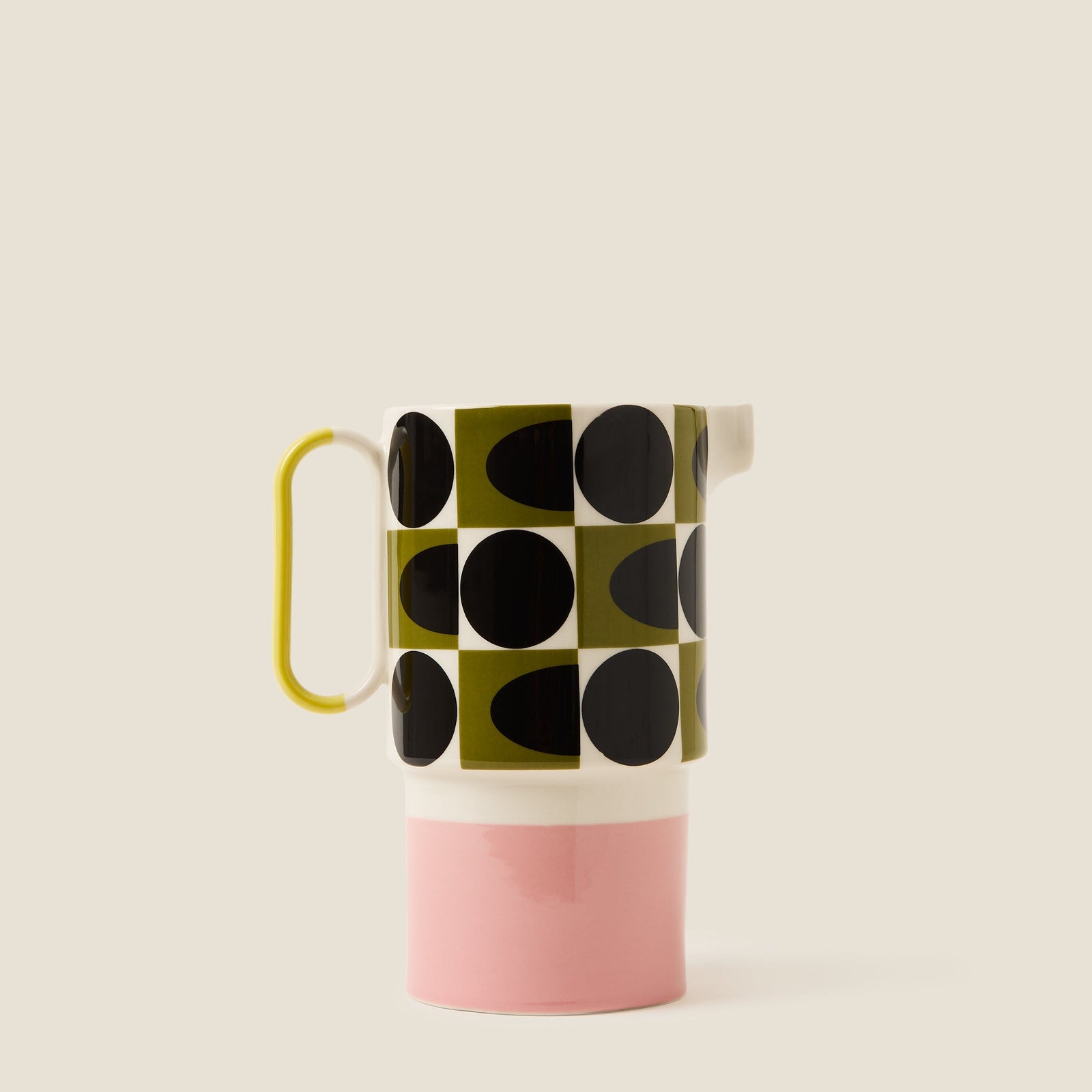 Orla Kiley Spot Square Oval Pitcher - BouChic