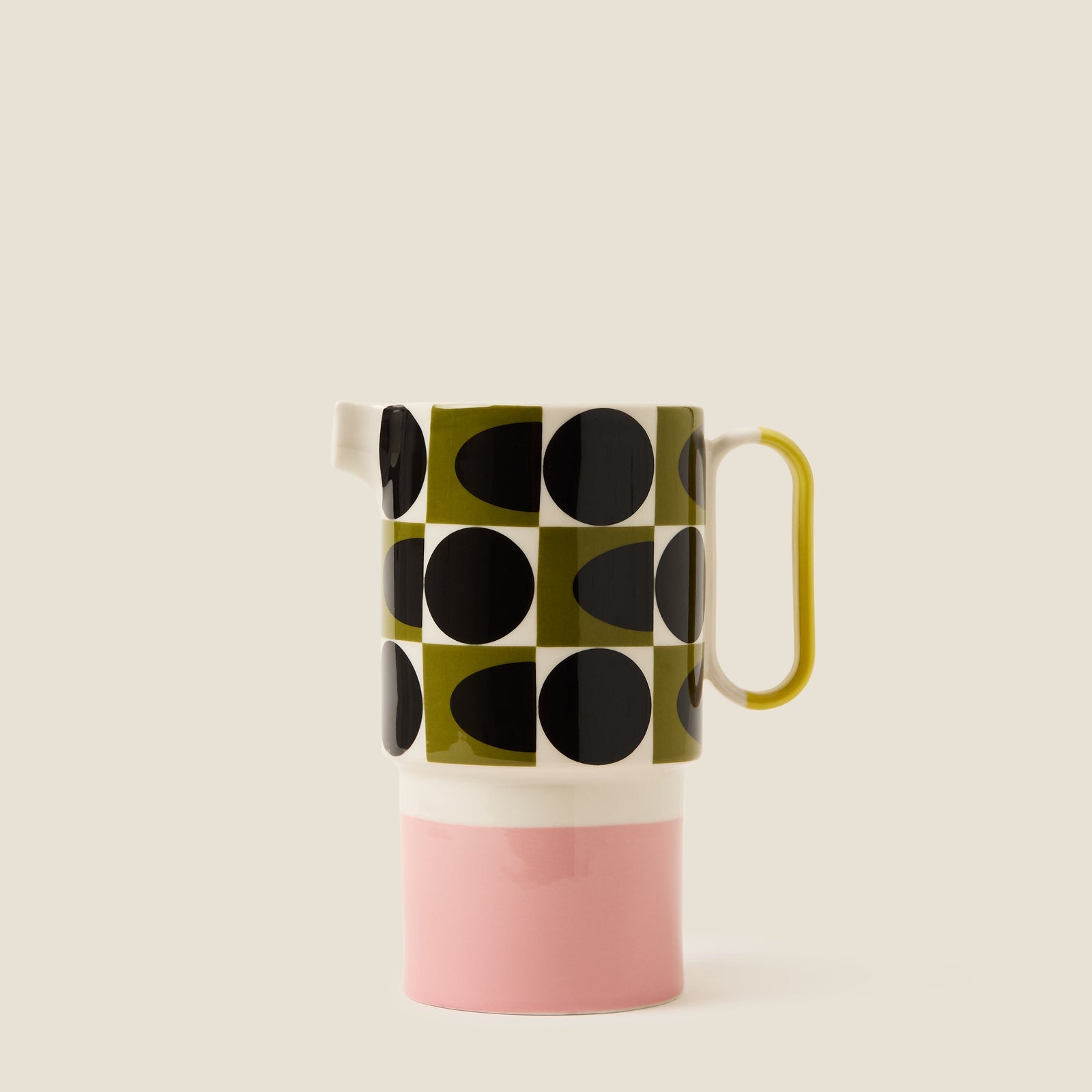 Orla Kiley Spot Square Oval Pitcher - BouChic