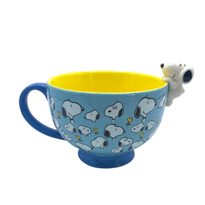 Peanuts Ceramic Cup House of Disaster 'Be Happy' - BouChic