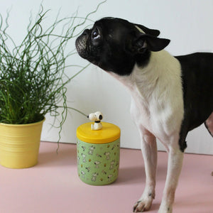 Peanuts Dog Treat Jar - BouChic