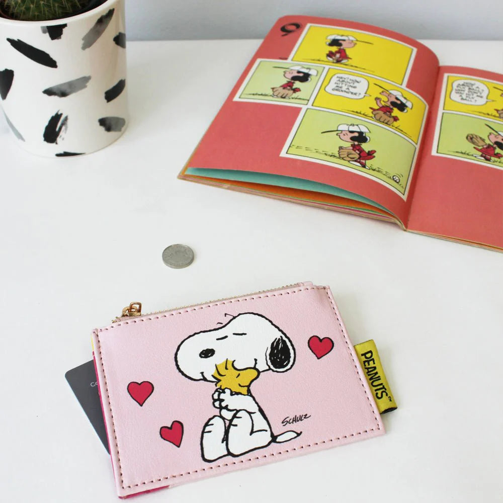 Peanuts 'Love' Zip Purse Cardholder BouChic 