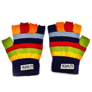 Peanuts Rainbow Fingerless Gloves Fingerless Gloves BouChic 