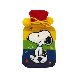Peanuts Rainbow Hot Water Bottle Hot Water Bottle BouChic | Homeware, Fashion, Gifts, Accessories 