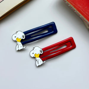 Peanuts Snoopy Hairclips - BouChic 