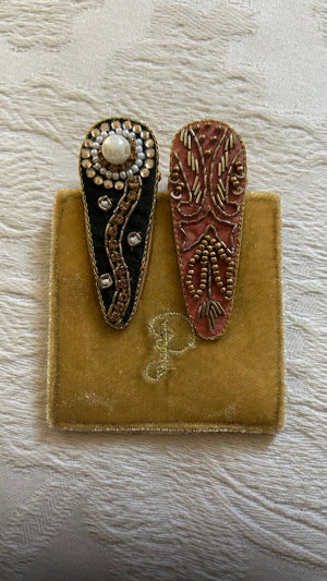 Powder Hair Clips Set of 2 Hair clips BouChic | Homeware, Fashion, Gifts, Accessories 