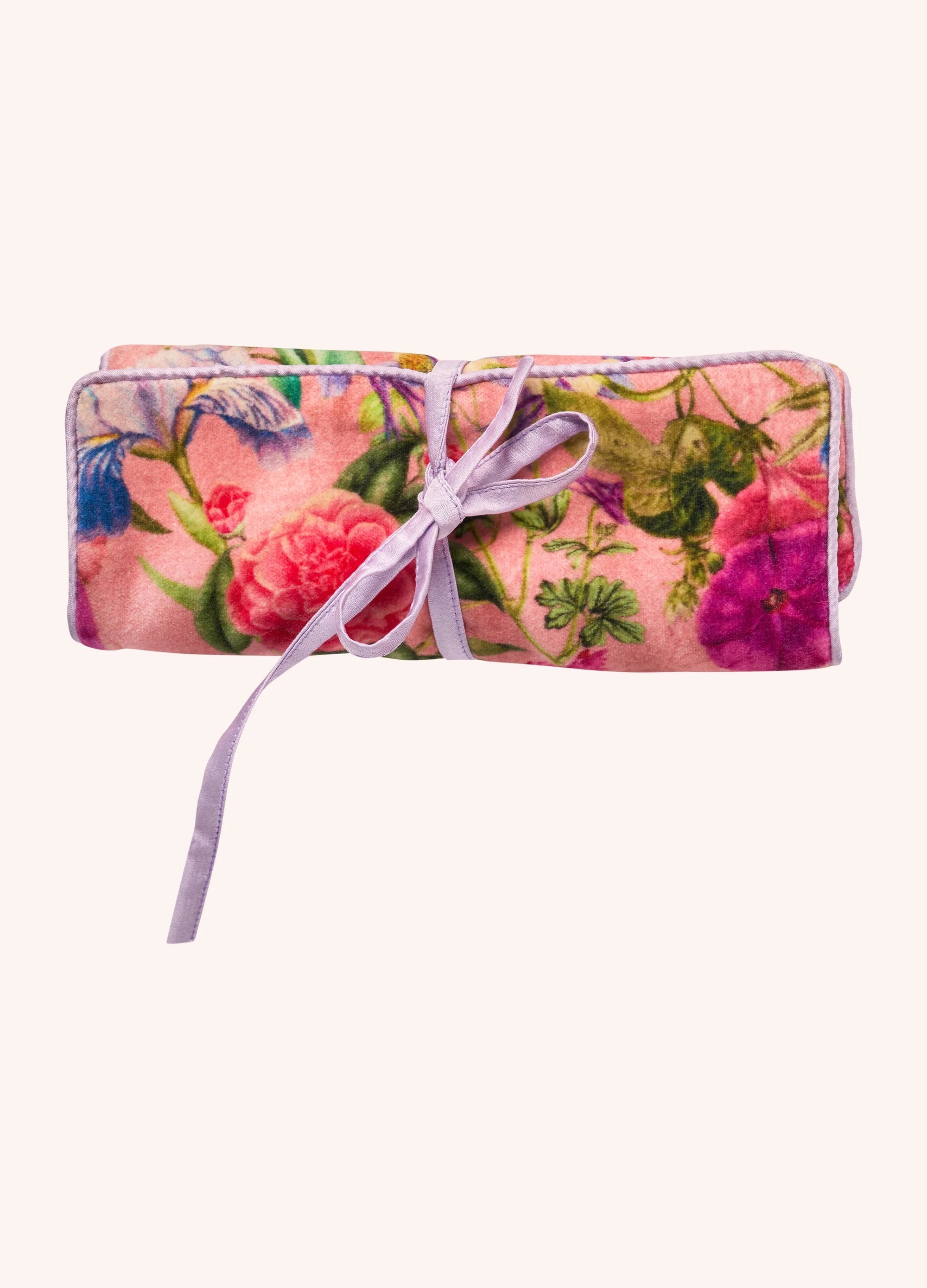 Powder Jewllery Roll Floral Study Petal Jewellery Roll BouChic 