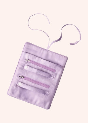 Powder Jewllery Roll Floral Study Petal Jewellery Roll BouChic 