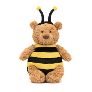 ** PRE-ORDER ** Jellycat Bartholomew Bear 'Bumblebee' - BouChic